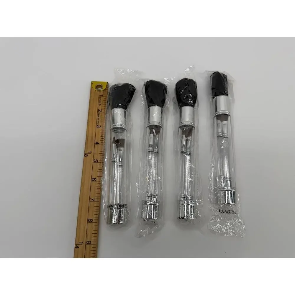 Lancome Makeup Brush Set of 4 Foundation Powder Brush Lot Lancôme